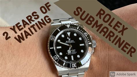 waiting time for rolex submariner uk|rolex wait times 2024.